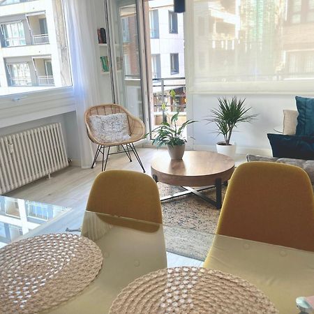New Gorgeous Central Apartment - Beachfront - 3 Bd San Sebastián Exteriör bild