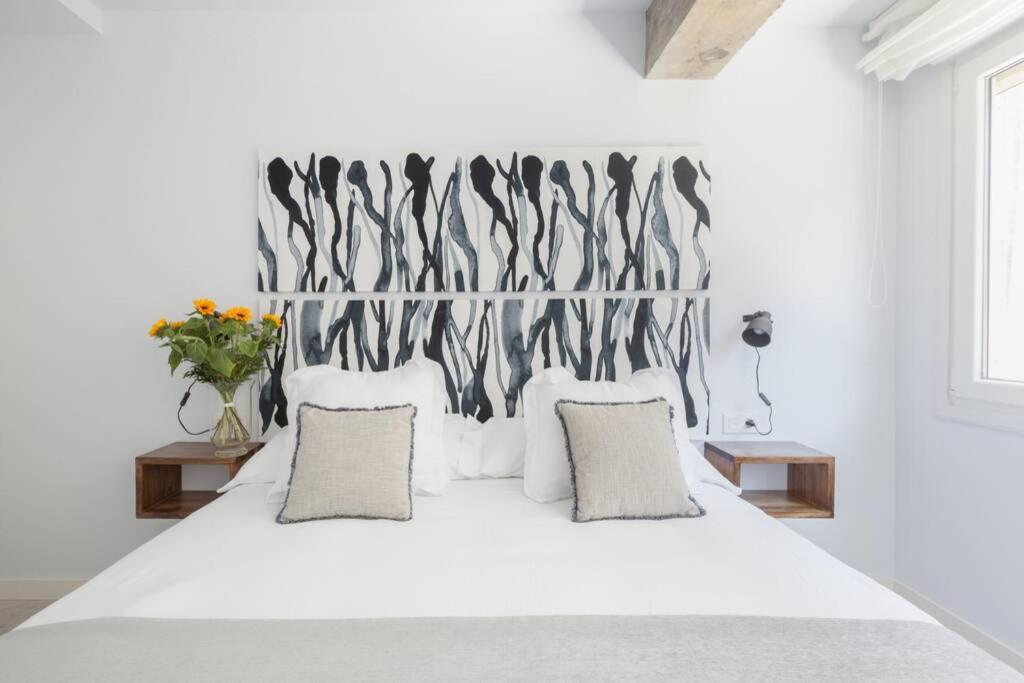 New Gorgeous Central Apartment - Beachfront - 3 Bd San Sebastián Exteriör bild