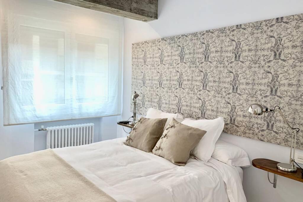 New Gorgeous Central Apartment - Beachfront - 3 Bd San Sebastián Exteriör bild