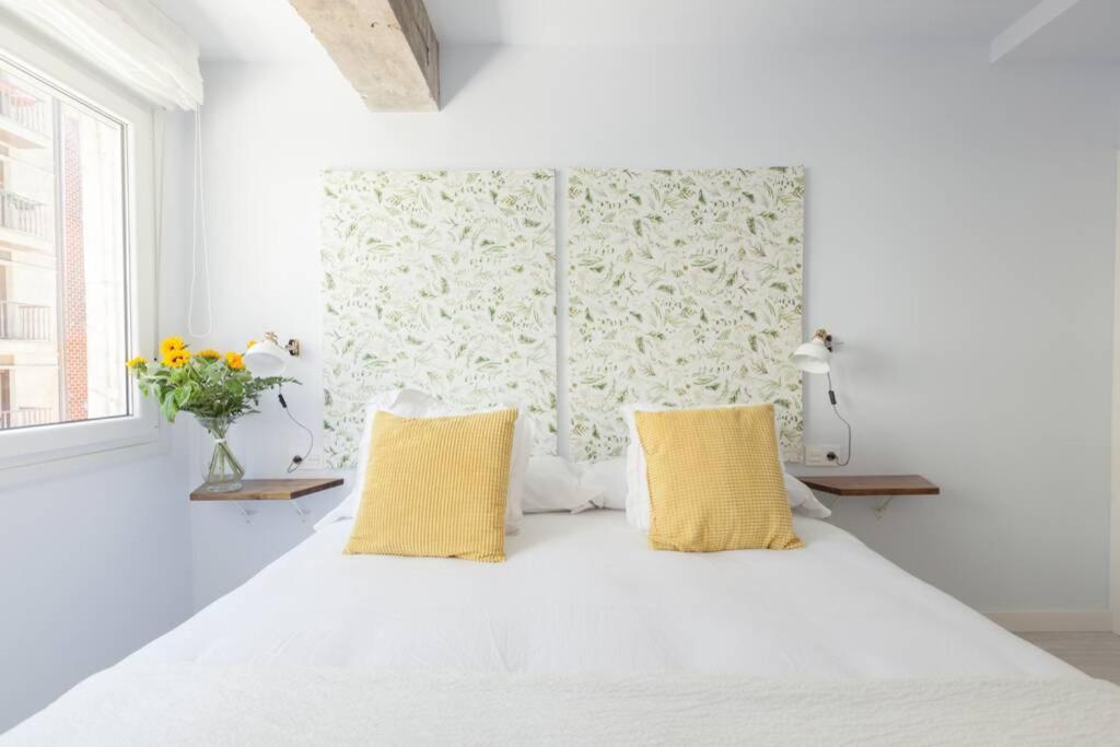 New Gorgeous Central Apartment - Beachfront - 3 Bd San Sebastián Exteriör bild