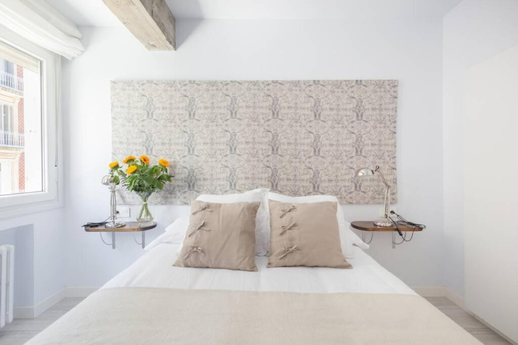 New Gorgeous Central Apartment - Beachfront - 3 Bd San Sebastián Exteriör bild